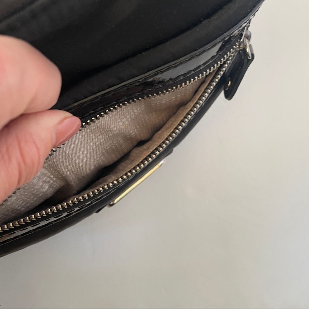 Brighton Black Crossbody Bag with Silver Accents - Picture 3 of 11